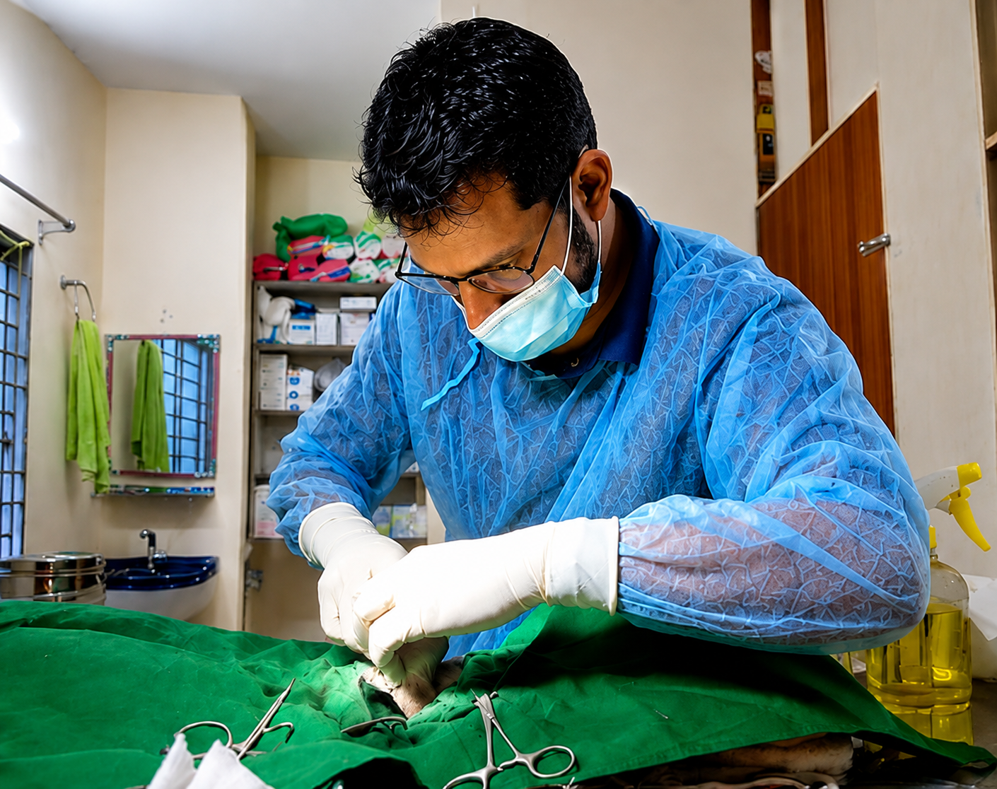Veterinary surgery in Dhaka. Understand the procedure before you book.