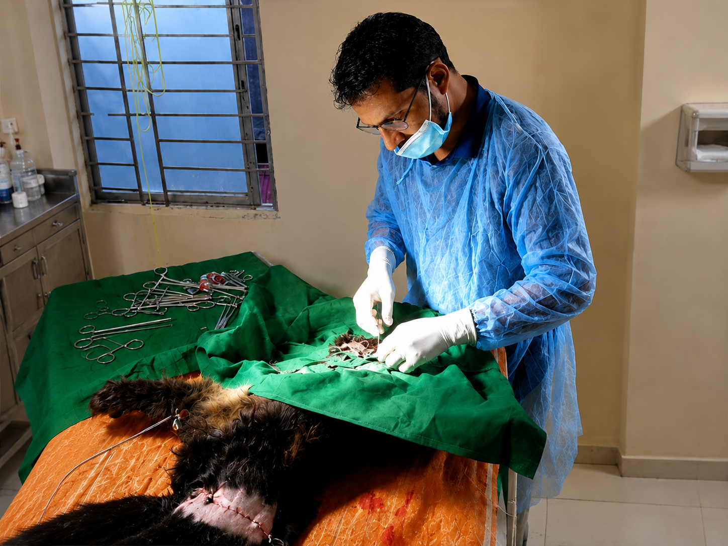Veterinary care environment